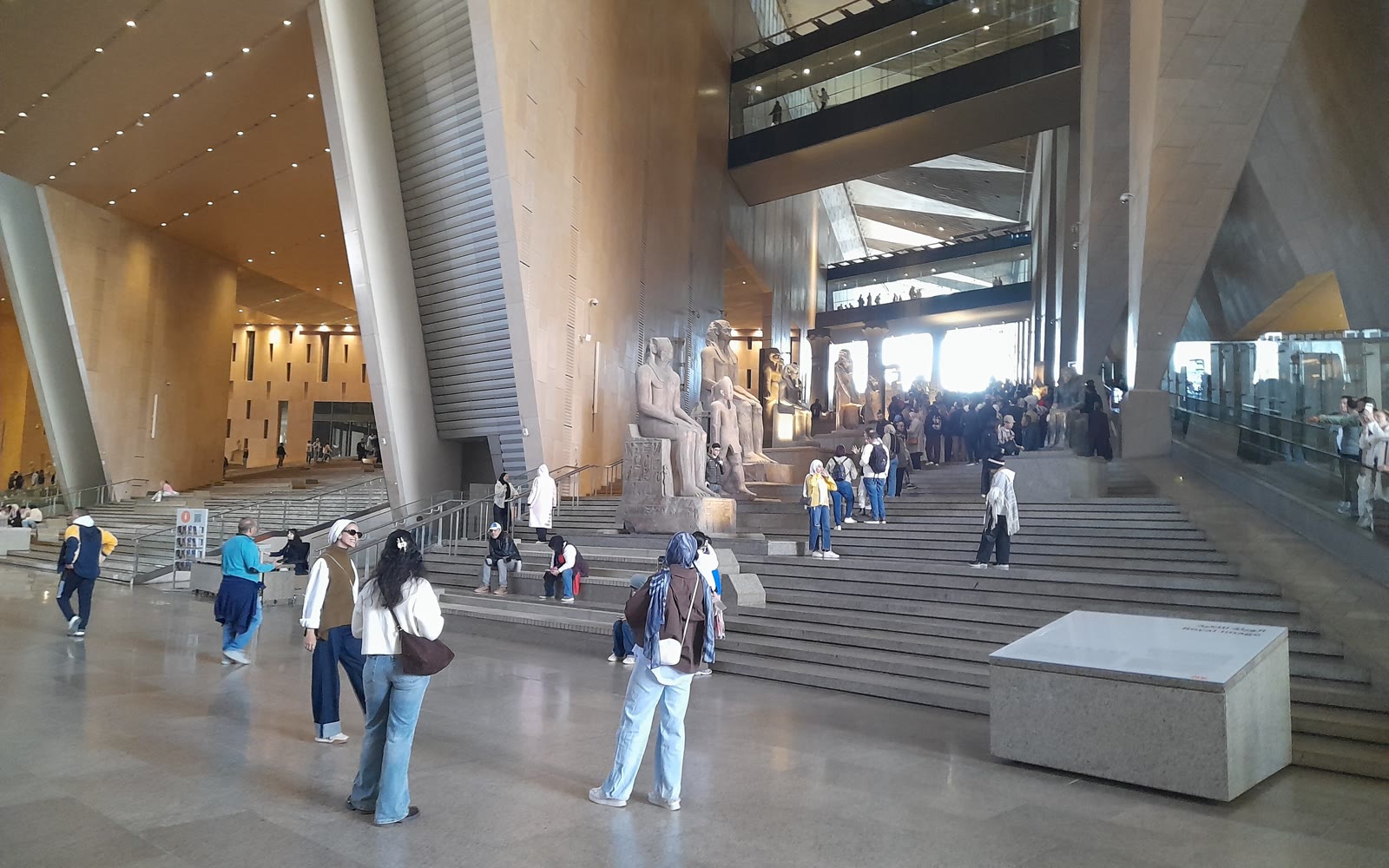 Grand Egyptian Museum exterior in Giza